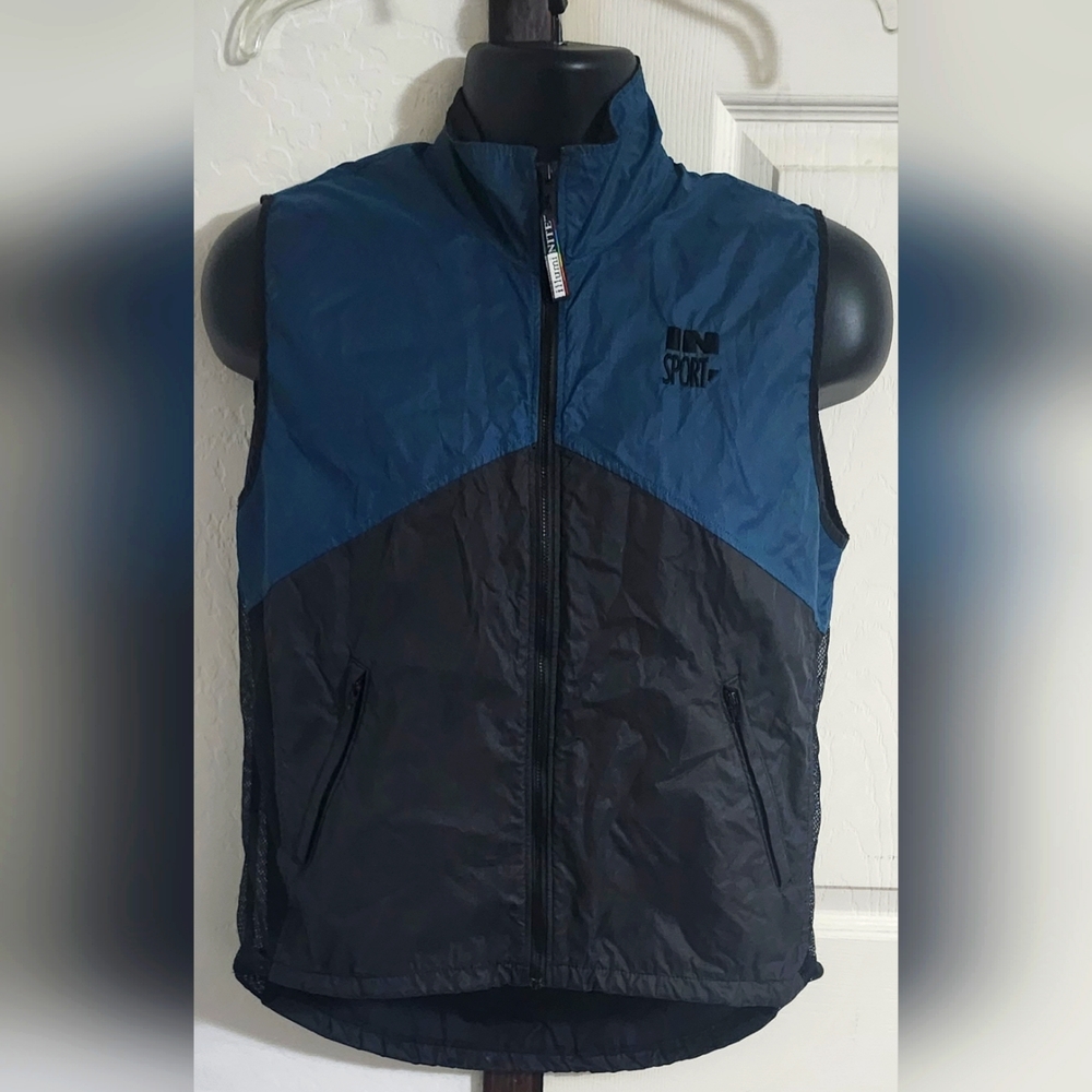 Vintage In Sport Illuminite Windbreaker Vest Women Size Small Made In USA